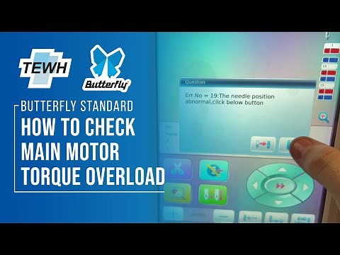 How to check main motor torque overload