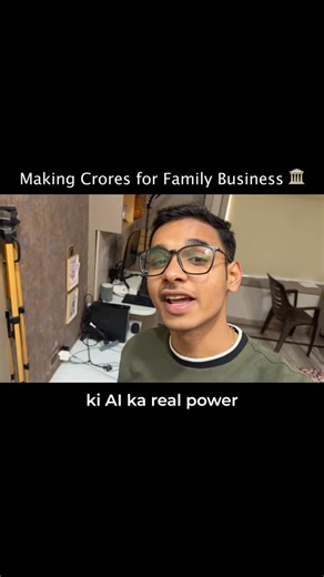 Ram Goyal | Build ₹100Cr Startup on Instagram: "No matter what business you do shop, factory, wholesale, service, or manufacturing… Here is the upgraded billionaire-level prompt that will fix your business and give solutions to every single problem 🚀 Just copy-paste this into ChatGPT and then ask your question: “Hey Chat, act as a billionaire family business mentor who has scaled traditional shops to ₹100Cr–₹1000Cr empires. You deeply understand Indian markets, sales, marketing, operations, fin