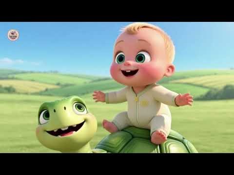 Turtle Slow and Steady Ride 🐢⏳ | Fun Learning Adventure for Kids | Preschool Educational Animation