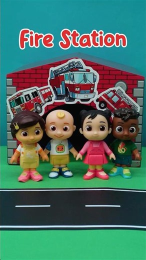 Field Trip! 🚒 JJ and Friends Learn About Community Helpers #Cocomelon #Shorts