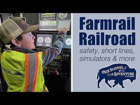 Oklahoma's Own Short Line Track - Farmrail Railroad Tour