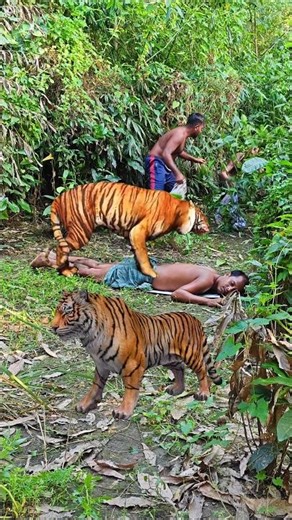 Realistic Tiger VFX in Foggy Winter Forest — Cinematic 4K Short🐅🐅