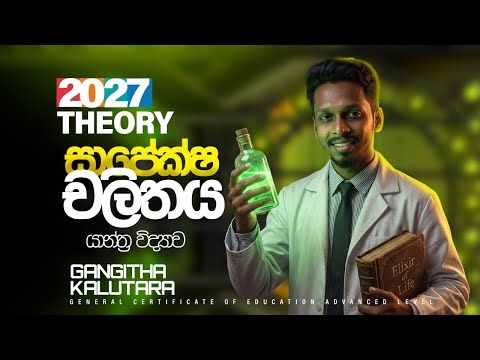 සාපේක්ෂ චලිතය┃යාන්ත්‍ර විද්‍යාව┃2027 THEORY ┃ Physics With Gangitha Kalutara