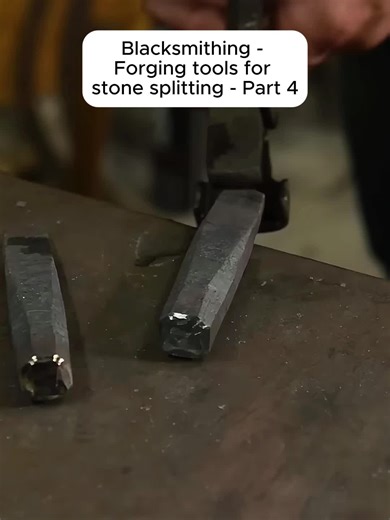 Forging Tools for Stone Splitting: Blacksmithing Techniques