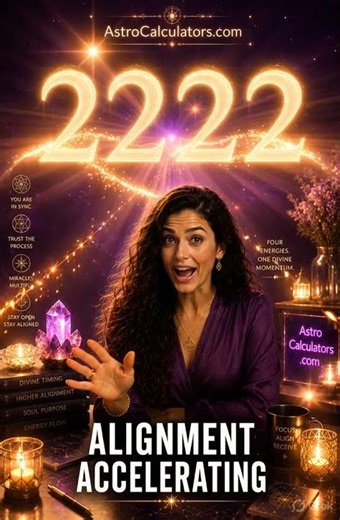 2222 Angel Number ✨ Alignment Is Accelerating Faster Than You Think | AstroCalculators