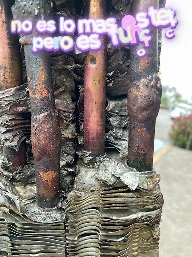 SOLDADURA de serpentín de vapor de COBRE de alta PRESION