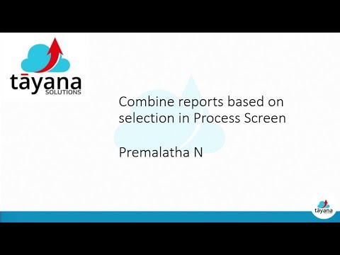 Printing Selected Records from a Custom Process Screen in Acumatica