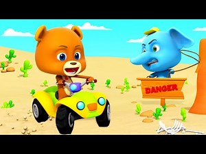 The Quicksand Adventure | Cartoons For kids | Fun Videos For Children