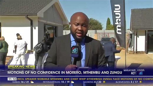 Former MK Party Secretary-General Floyd Shivambu is holding a much-anticipated press briefing in Midrand. The MK Party says it has not sanctioned it fuelling speculation about Shivambu's future in the organisation. #eNCA reporter Pule Letshwiti-Jones has the details. #Newslink #eNCA #DStv403 | eNCAnews