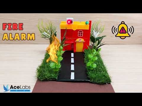 DIY Fire Alarm with Arduino | How to use flame sensor module | Best science project