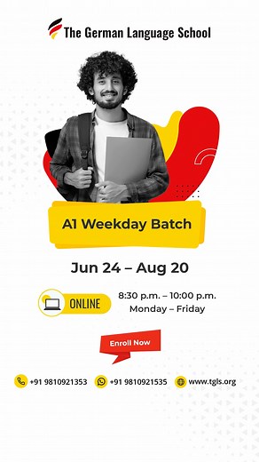 Boost Your Résumé – Learn German Today!  Unlock new opportunities...