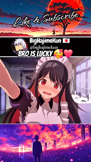 Bro is Lucky 🥰❤️ #anime #animeedit #animeshorts #shorts #animeromance #edit