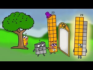 Numberblocks 29 Figured Himself Out - Numberblocks fanmade coloring story