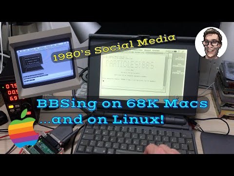 Retro Social Media - BBS on 68k Macs