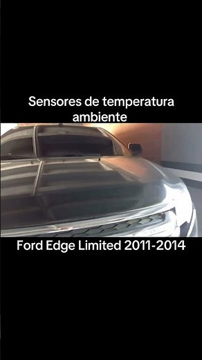 Ford Edge 2011-2014 Tips: Ambient Temperature Sensors #ford #fordcolombia #fordedge