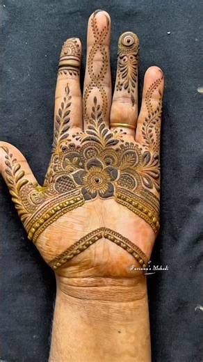 Step by step henna tutorial || 🌼🌿 #henna #hennaart #mehndi #mehendidesign