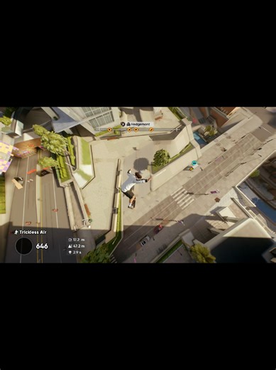 High-Speed Up Rail Needle Gap Tricks in Skateboarding