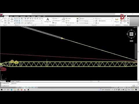 Dynamic Crane in AutoCAD