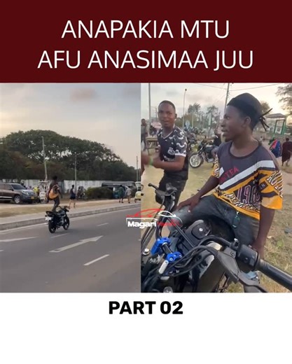 Magari Maarufu (Famous Motors) on Instagram: "Yule Dogo alieendesha pikipiki akiwa juu ya pikipiki nmempata msikilize hapa.. #pikipiki #Race #PikipikiMaarufu #KingOfMotors #FamousMotors #UniqueMotorstz #magari"