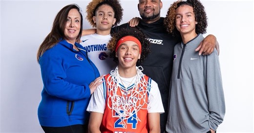 Four star basketball talent Brandon Mason Jr. visits Boise State, walks away impressed