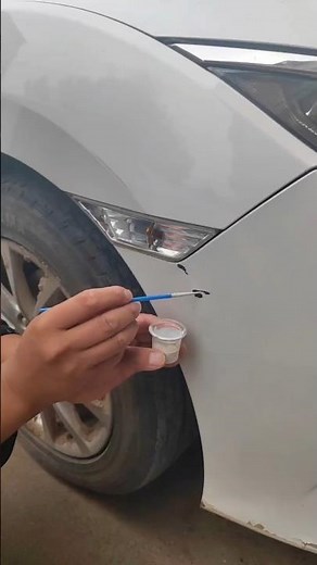 Easy Car Paint Repair Tutorial. #youtubeshorts