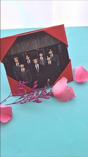 💛 Cute DIY Idea 🌸 A4용지 한장으로 액자 만들기 #shorts #paper craft #origami #diy shorts #A4용지만들기 #photo frame