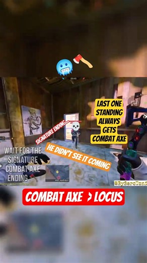 Locus or Combat Axe? 🧊 #codm