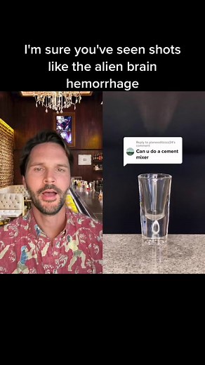Unique Alien Brain Hemorrhage Shots - Cocktail Review