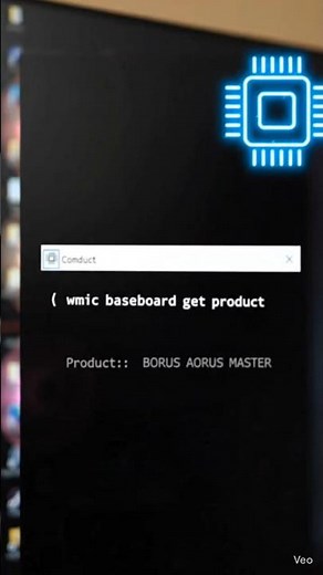 Find PC Motherboard Model in 10 Seconds using CMD! 💻 #shorts #pc #windows11