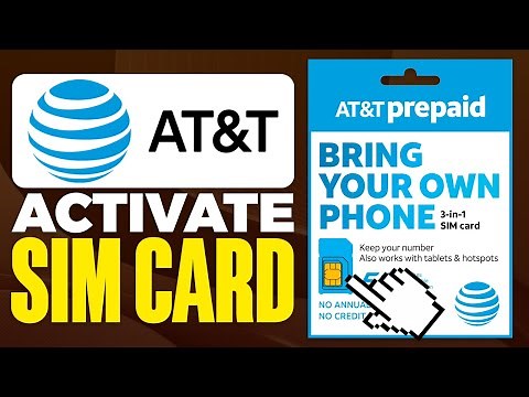 How To Activate AT&T Prepaid Sim Card Online (EASY 2025)