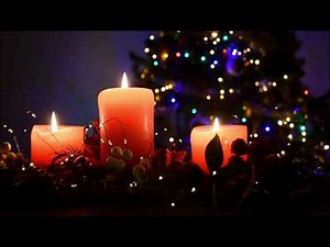 🕯️ Cozy Christmas Candlelight | Warm Ambient Background Loop