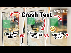 Regular vs. Tempered vs. Security Glass 😳 Strength Test You MUST See!