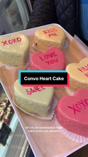 Delicious $6 Conversation Heart Cakes in Nashville