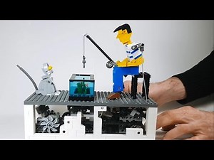 10 scènes mécaniquement animées en LEGO