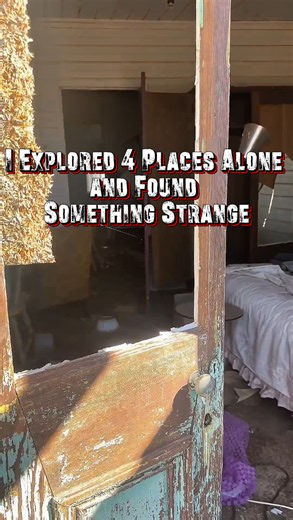 Exploring 4 abandoned places and strange discoveries