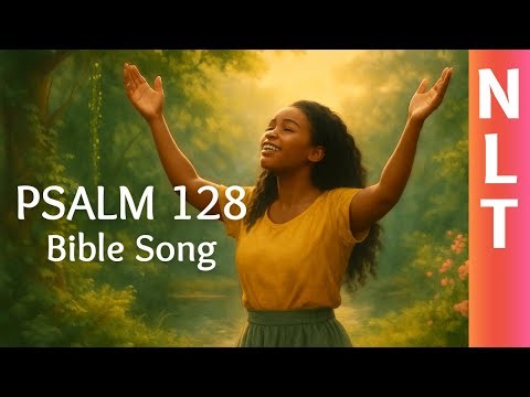 Psalm 128 NLT Bible Song – Blessed Are All Who Fear the Lord – Scripture Song of Joy and Blessing