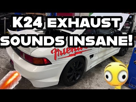 K24 Running In The MR2! Engine And Fuel Installed | Toyota MR2 K Swap