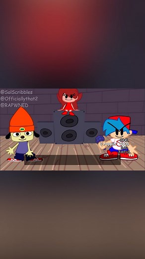 boyfriend vs parappa (real) #ParappaTheRapper #fnf