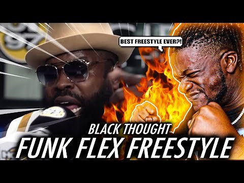 BEST FREESTYLE EVER?! | BLACK THOUGHT FREESTYLES ON FLEX (REACTION)