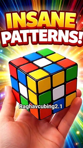 Four solve pattern of rubix cube #like #subscribe #trending #puzzle