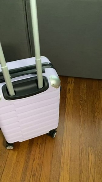 Amazon.com: Powforlife Suitcase Sets Hardside With Double Spinner TSA Lock 3 Piece Travel Luggage Set Lightweight, Lavender Purple : Clothing, Shoes & Jewelry