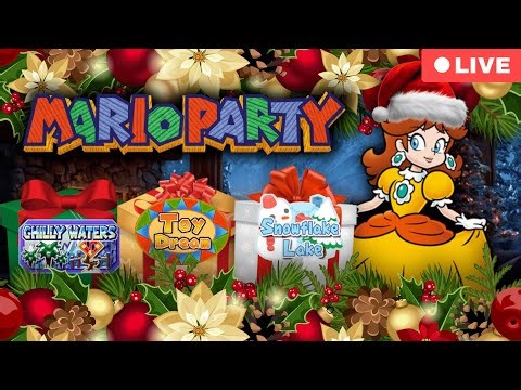 A Holly Jolly Christmas Party | Mario Party LIVE 🔴​