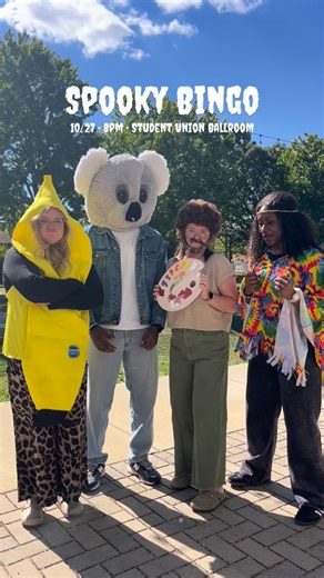 Come dressed to impress for Spooky Bingo on October 27th at 8pm! Enjoy some scary good snacks with friends, and play bingo for a chance to win prizes. Prizes will be awarded to best solo and group costumes, as well as best homemade and store bought costumes. See you there! | Christian Student Fellowship - UIS/LLCC