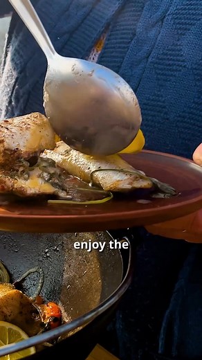 194K views · 3.5K reactions | Fresh fish cooked over open fire with tomatoes, onions, and pomegranate seeds for a unique aroma. Experience the taste of the mountains. #OutdoorCooking #FishRecipe #MountainFlavors #Cooking | FV Stories | Facebook