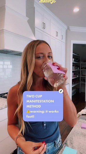 ✨TWO CUP MANIFESTATION METHOD✨ #manifestingmethods #quantumjumping #realityshifting #manifestationcoach #howtomanifestfast #manifestanything