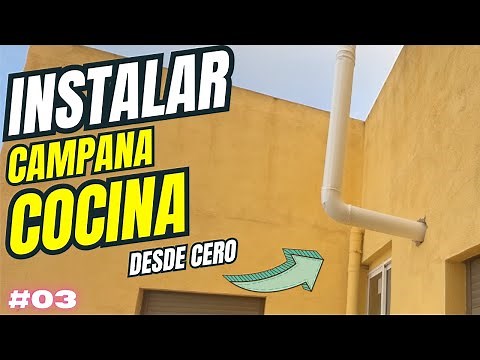 Como poner una campana de cocina extractora integrada Cecotec, instalación paso a paso desde cero!