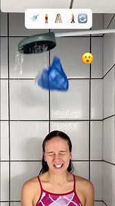 Challenge accepted, who can do this ?? Swimming cap #shorts #swimming #funnyvideo