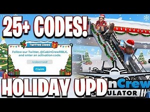 CABIN CREW SIMULATOR CODES | ⚠️ ROBLOX 25+ CODES FOR CABIN CREW SIMULATOR! 🎁