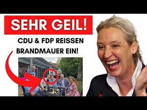 CDU & FDP nehmen am AfD-Sommerfest teil – SPD rastet komplett aus!
