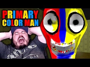 THIS JUMPSCARE SENT ME TO THE SHADOW REALM!! | 5 Random Horror Games (Primary Color Man)